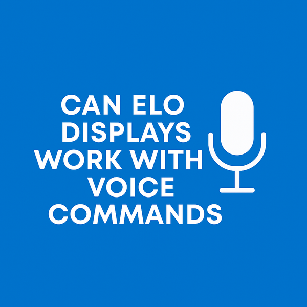 Can ELO Displays Work With Voice Commands
