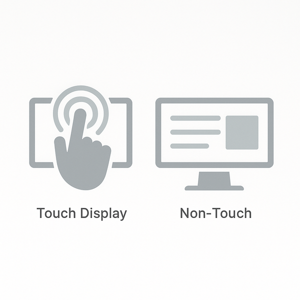How to Choose Between Touch and Non-Touch Displays for Your Digital Signage
