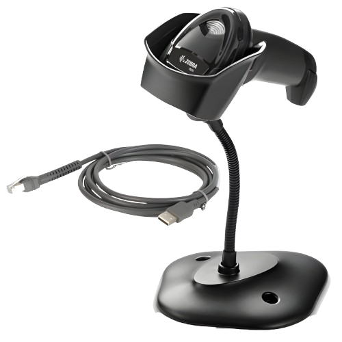Lecteur de codes-barres Zebra haute densité - DS4608-HD - kit USB
