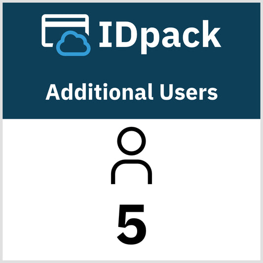 IDpack - 5 utilisateurs supplémentaires (abonnement de 12 mois)